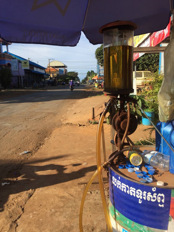 „Tankstelle“ in Kambodscha